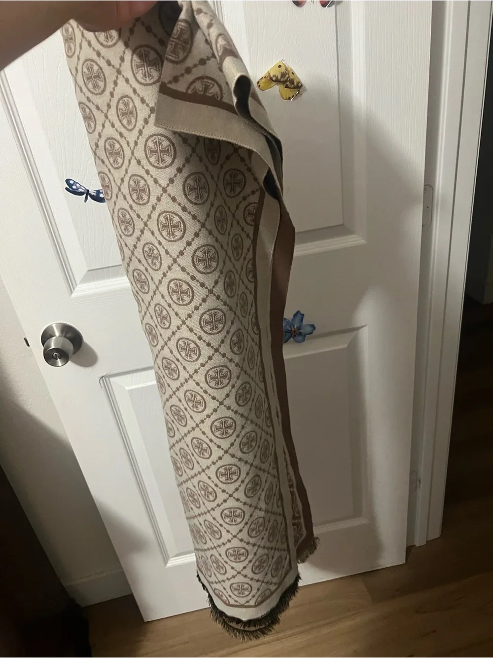 Neutral Beige Scarf Super Soft